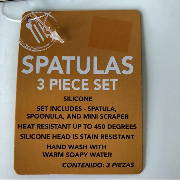 NWT Silicone Spatula Set - Picture 4 of 5